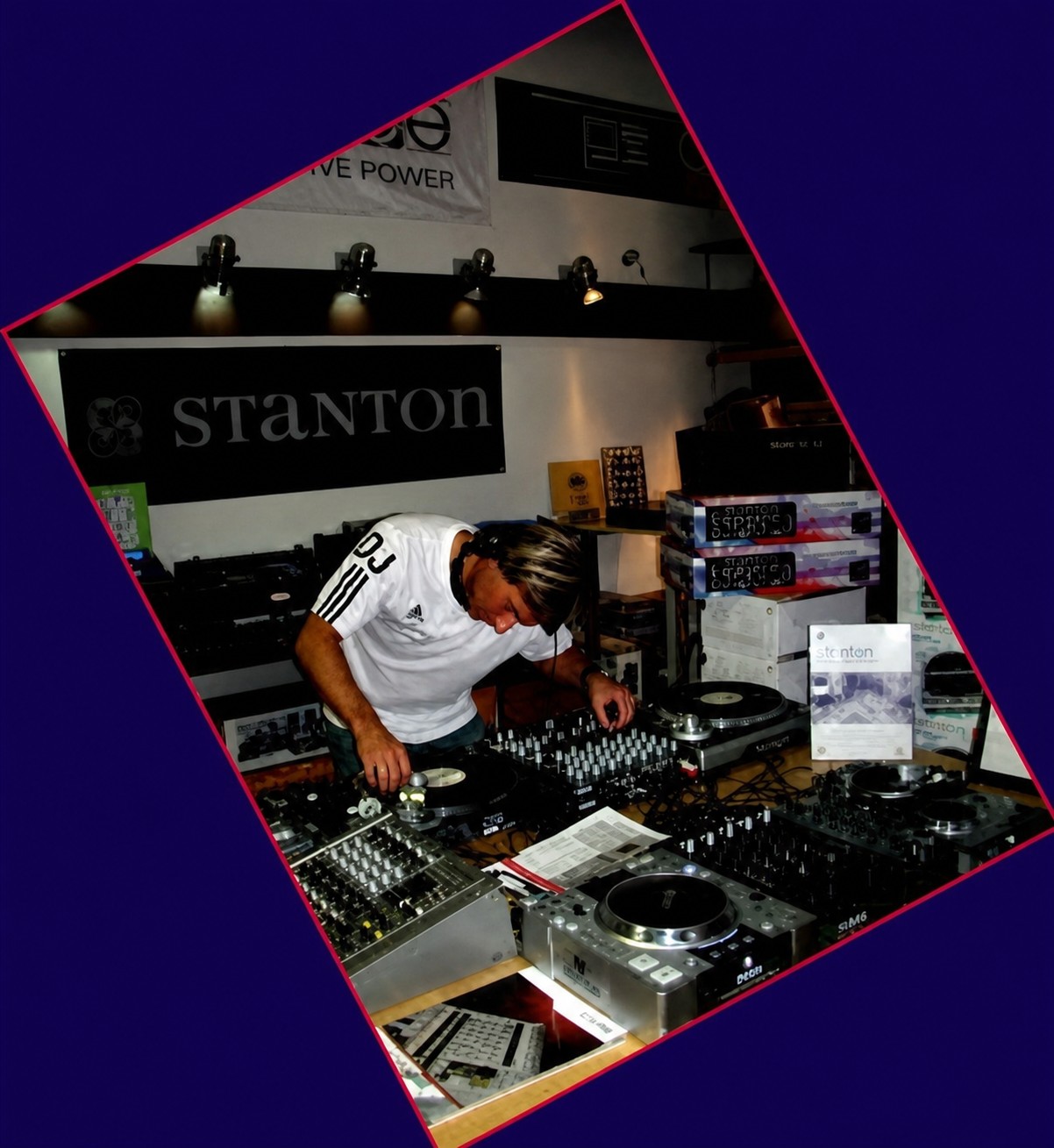 DJ MB PARADISE beim Techniktest